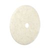 Boardwalk Natural Burnishing Floor Pads, 27 Diameter, White, 5PK 7000126619